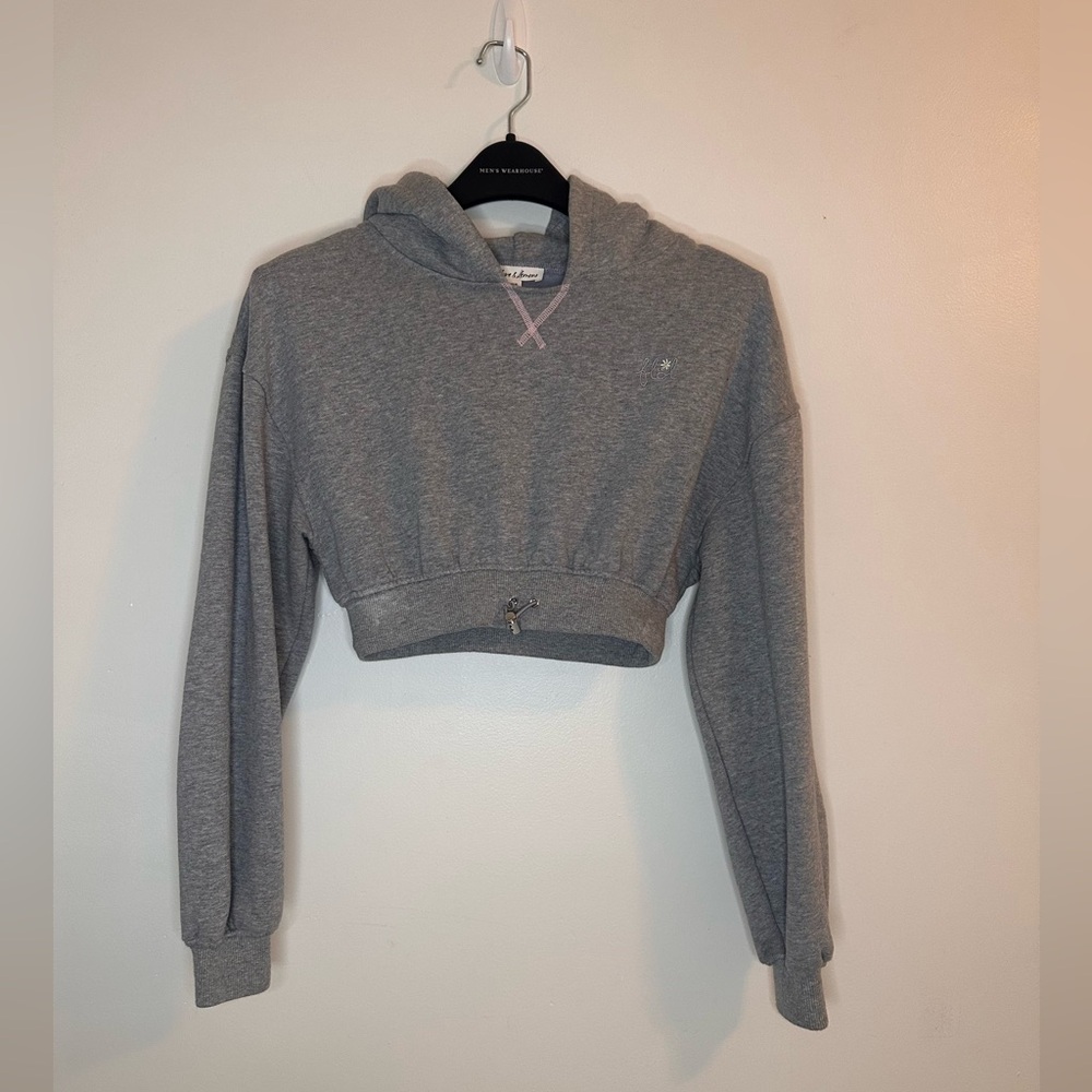 For Love & Lemons Women's Grey Sweatshirt XXS